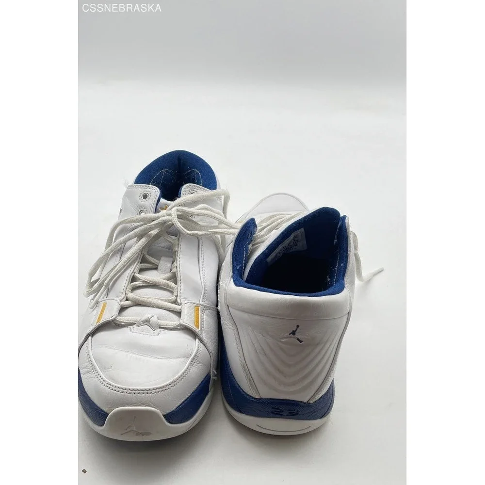 Nike Air‎ Jordan Hoops Retro Low Men's Shoes White/Blue 314312-101 - Size 8.5